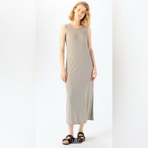 JAMES PERSE
Cotton stretch rib maxi dress WNL6602.